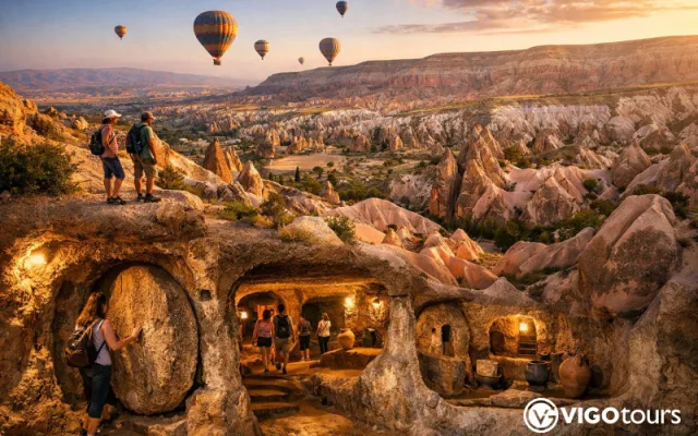 Cappadocia South Tour with Kaymakli Underground City