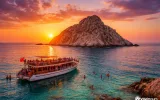 Antalya ve Kemer’den Suluada Adası Gün Batımı Tekne Turu — 2/9