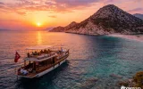 Antalya ve Kemer’den Suluada Adası Gün Batımı Tekne Turu — 6/9