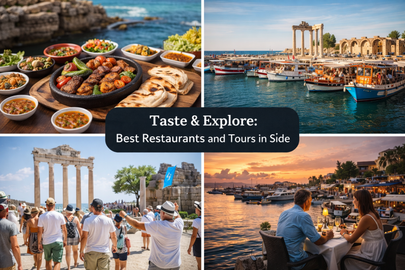 Najlepsze Restauracje, Kawiarnie i Wycieczki w Side i Kumköy