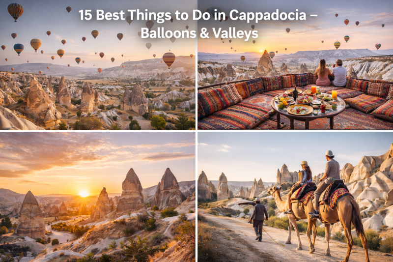 15 Best Things to Do in Cappadocia – Balloons & Valleys