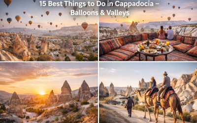 15 Erlebnisse in Kappadokien – Ballons und Täler