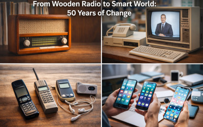 From Wooden Radio to Smart World: 50 Years of Change