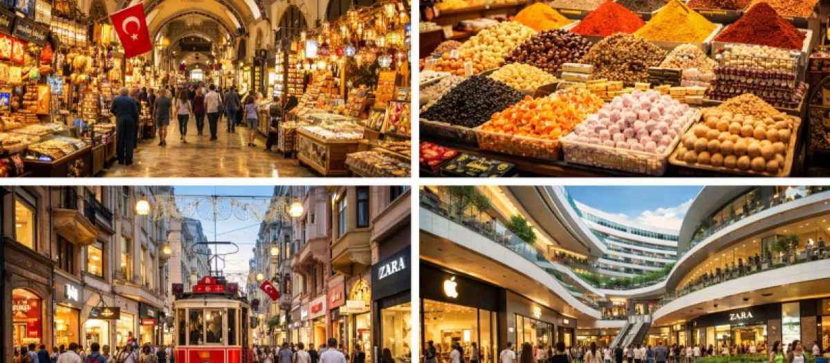 Istanbul Einkaufsführer: Die besten Shoppingorte für Reisende