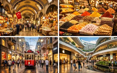 Istanbul Einkaufsführer: Die besten Shoppingorte für Reisende