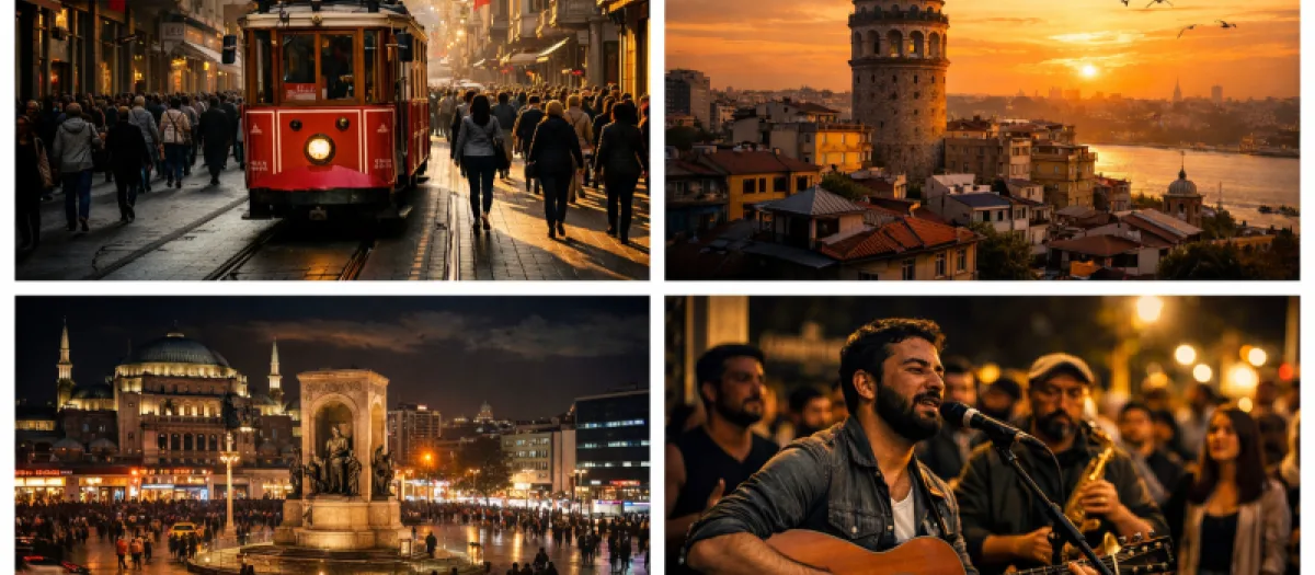 Beyoğlu & Taksim: The Light, Shadow, and Living Rhythm of Istanbul