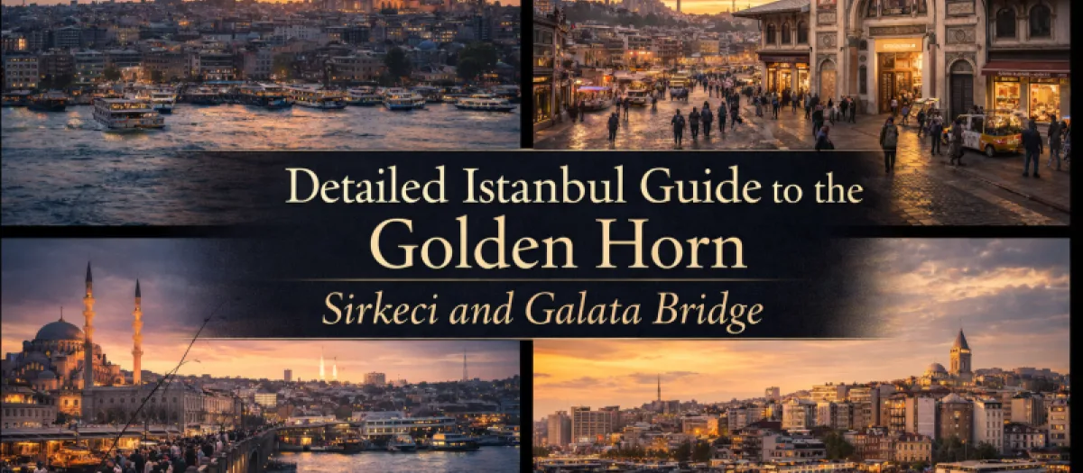 Detailed Istanbul Guide to the Golden Horn Sirkeci and Galata Bridge