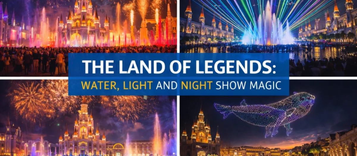 The Land of Legends: Water, Light and Night Show Magic