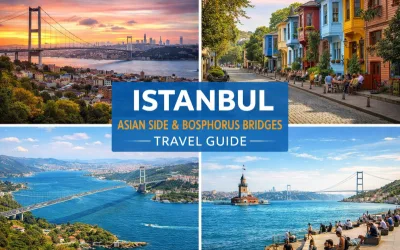 Istanbuls asiatische Seite und Bosporusbrücken