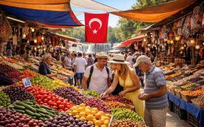 Bazar w Manavgat