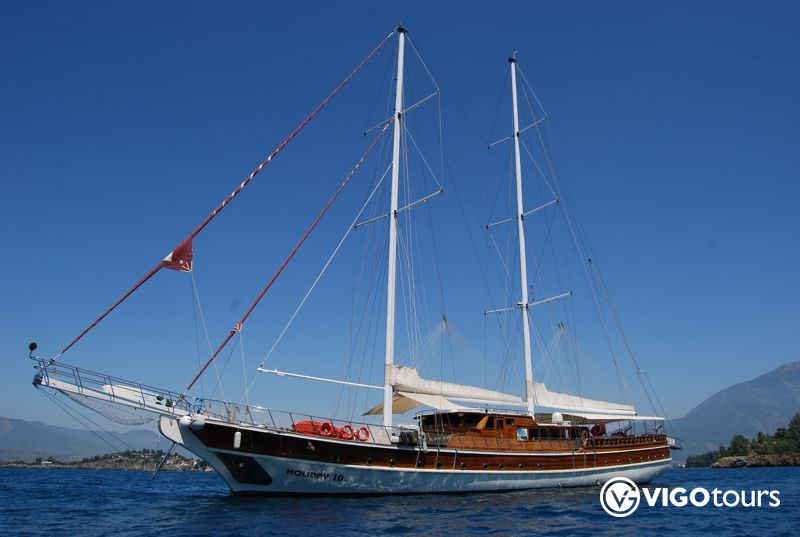 Blaue Reise ab Fethiye, Türkei | Gulet Kreuzfahrten & Bootstouren