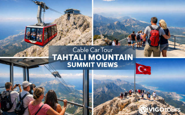 Тур на канатной дороге Олимпос: Лучшие виды на Анталию