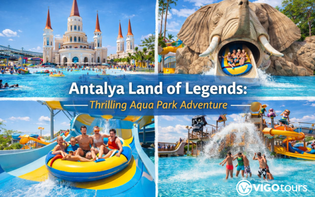 Land of Legends Aquapark Tour aus Alanya – Spaß für alle