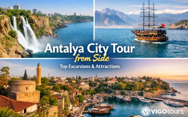 Side'den Antalya'ya Günübirlik Şehir Turu – Kaleiçi, Şelale