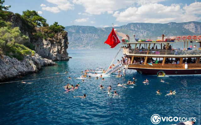 Bodrum Bootstour: Entdecken Sie Buchten und türkis Wasser