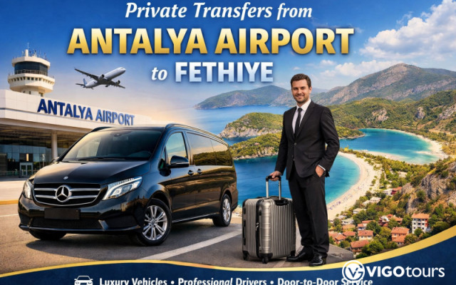 Private Transfers from Antalya Airport to Fethiye