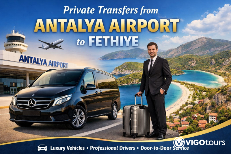 Private Transfers from Antalya Airport to Fethiye