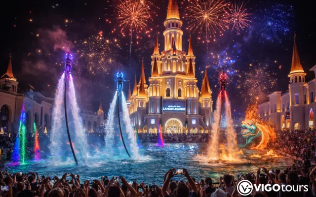 Land of Legends Night Show from Kemer – Magical Night