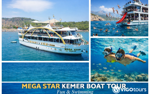 Морской тур Mega Star Кемер – купание и отдых
