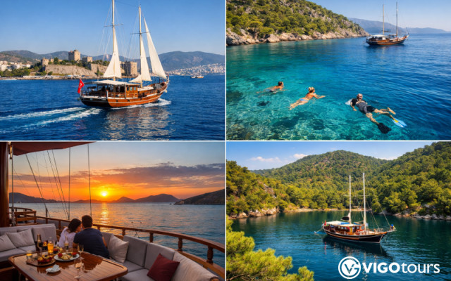 Bodrum to Karacasogut Blue Cruise – 4 Day Gulet Tour