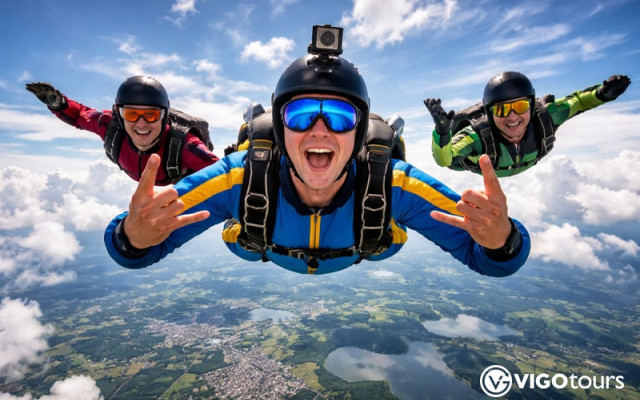 Tandem Skydiving in Antalya – 4000m Freefall