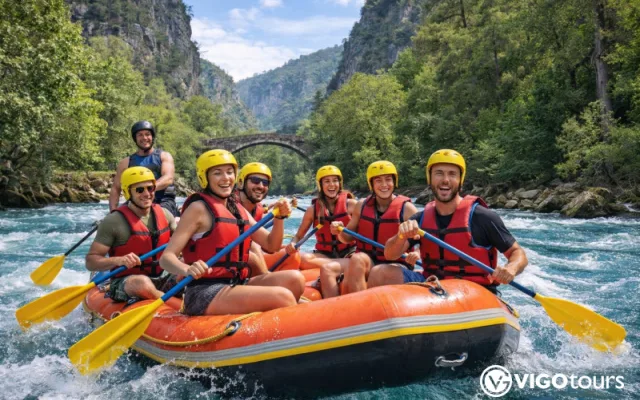 Wildwasser Rafting ab Side — Köprülü Canyon Erlebnis