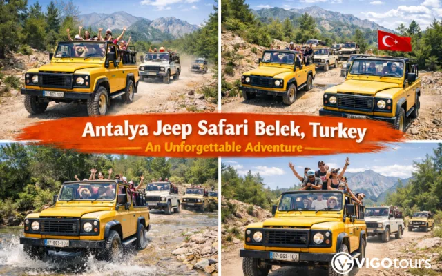 Belek Jeep Safari Turu: Taurus Dağlarında Benzersiz Macera