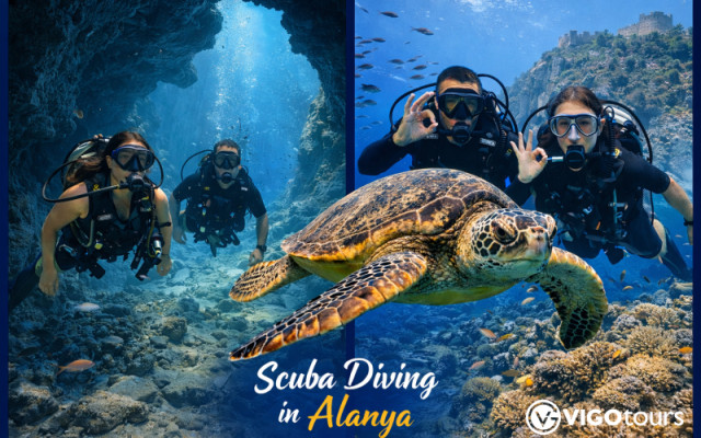 Tauchen in Alanya: Abenteuer im Mittelmeer
