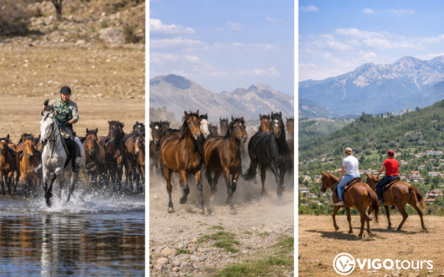 Horse Safari in the highlands of the Taurus Mountains