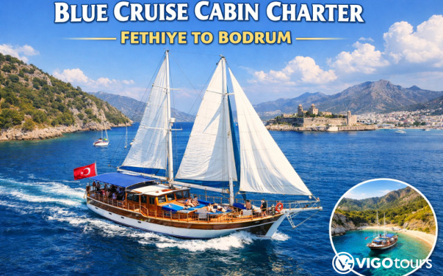 Blue Cruise Cabin Charter Fethiye to Bodrum