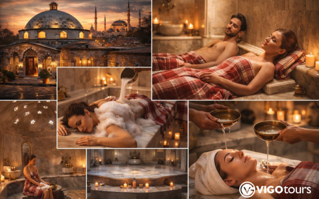 Doświadczenie hammamu: peeling, sauna i relaks w Stambule