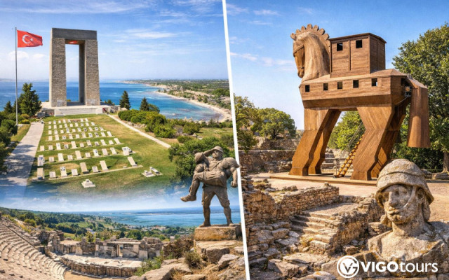 Dwudniowa wycieczka do Troi i Gallipoli z Istanbulu - odkryj