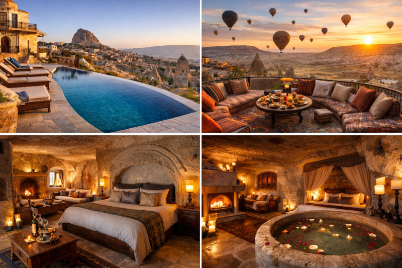 Entdecken Sie die besten Hotels in Kappadokien für einen unvergesslichen Aufenthalt