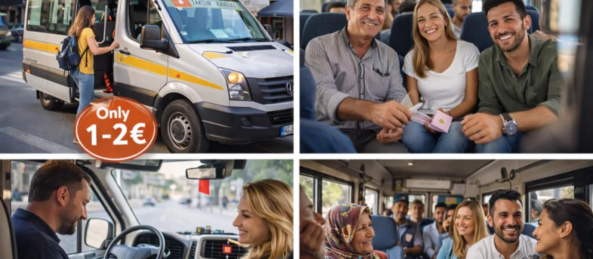 Dolmuş – Traditioneller Nahverkehr in der Türkei