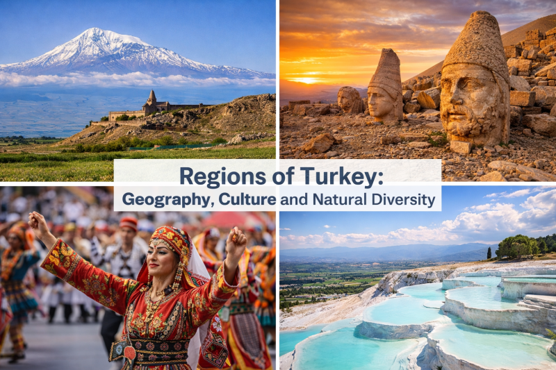 Türkiye Bölgeleri: Coğrafya, Kültür ve Doğal Çeşitlilik Rehberi