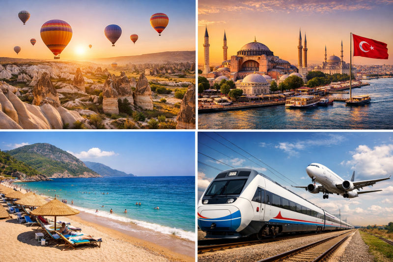 Türkiye’nin Tatil Cennetleri: Her Bölgeden Rotalar
