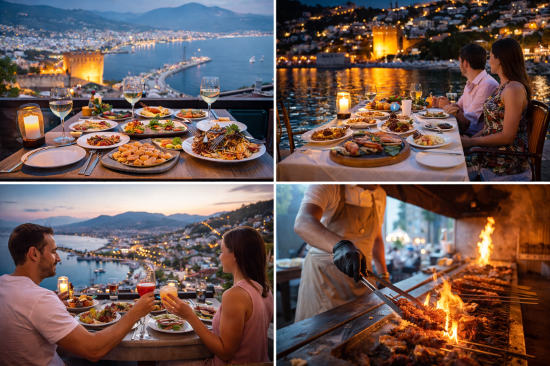 Top 20 Restaurants in Alanya für ein unvergessliches Erlebnis