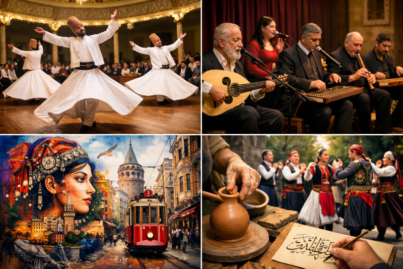 Türklerin Müzik Sinema Tiyatro Opera Bale ve TV Dizilerine Olan İlgisi