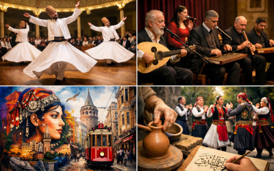 Türklerin Müzik Sinema Tiyatro Opera Bale ve TV Dizilerine Olan İlgisi