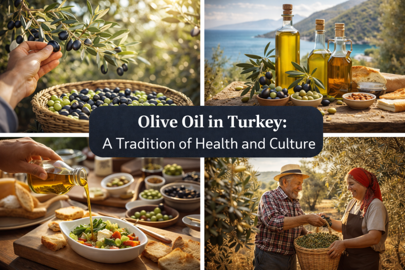 Türkiye’de Zeytinyağı: Sağlık ve Geleneklerin Buluştuğu Değer