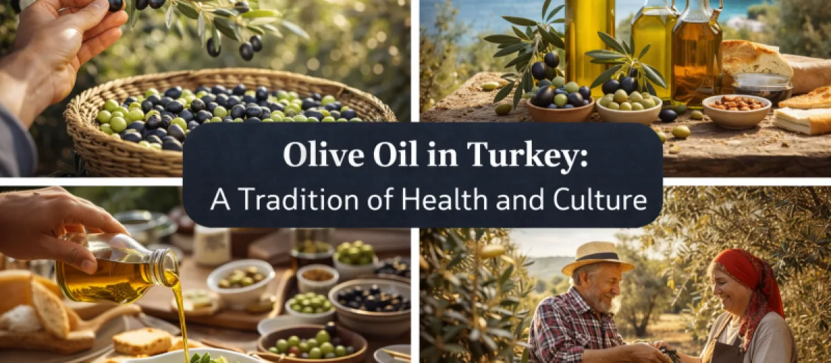 Olivenöl in der Türkei: Gesundheit und Tradition in Perfekter Harmonie