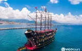 Belek otellerinden BIG KRAL Korsan tekne turu — 7/11
