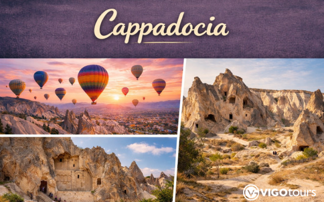 Тур в Каппадокию из Кемера: История и природа за 2 дня
