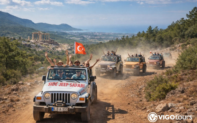 Jeep Safari in Side Türkei | Offroad Abenteuer & Natur