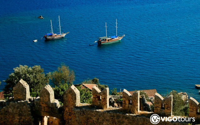 Kemer to Kekova Gulet Cruise: 7 Nights of Sailing Adventure