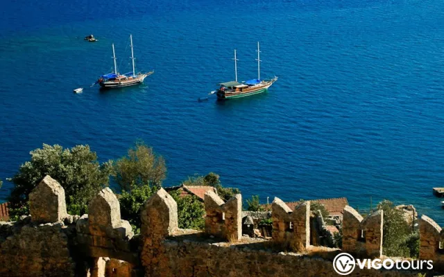 Kemer to Kekova Gulet Cruise: 7 Nights of Sailing Adventure