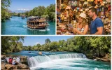 Manavgat Flussfahrt ab Side mit Wasserfall und Basar — 5/9