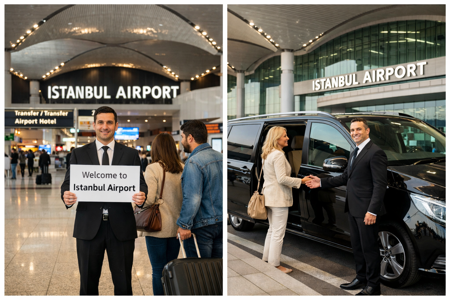 Prywatny Transfer z Lotniska w Stambule do Hotelu