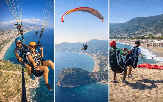 Experience Paragliding in Alanya with Transfers from Side