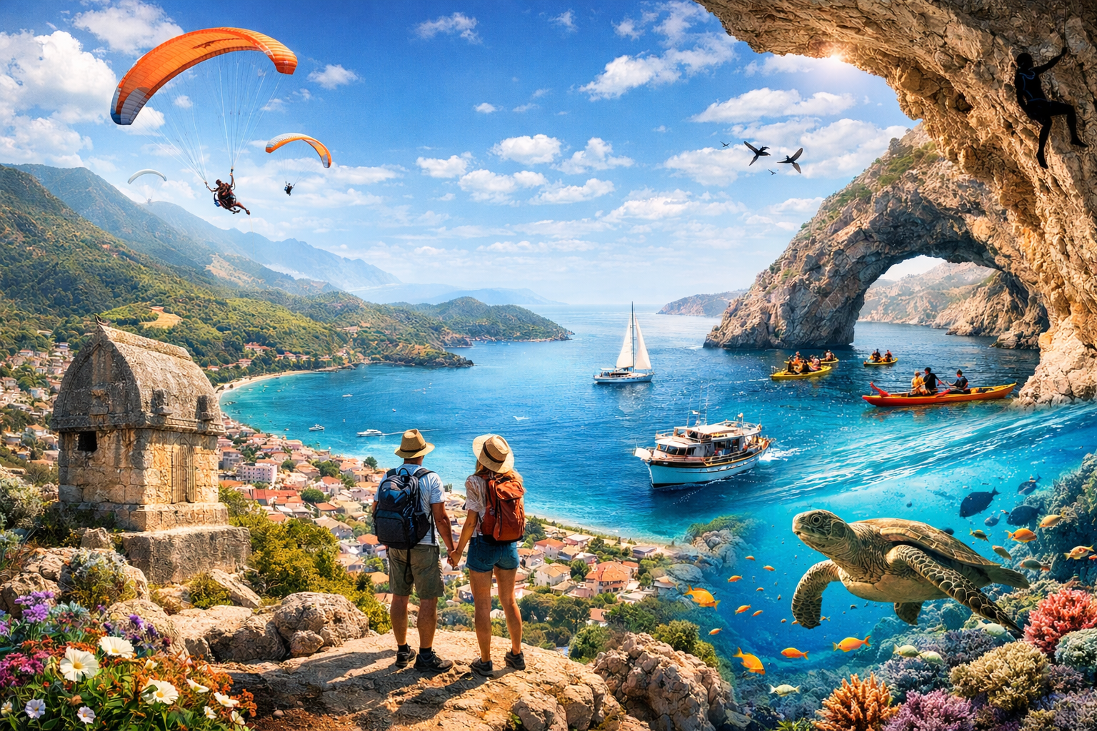 Kaş Sehenswürdigkeiten & Aktivitäten – Die besten Ausflüge in Kaş Türkei